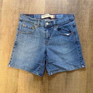 Levi’s Nouveau Shorts 515 Light Wash Denim Shorts Women’s Size 4 Stretch Y2K